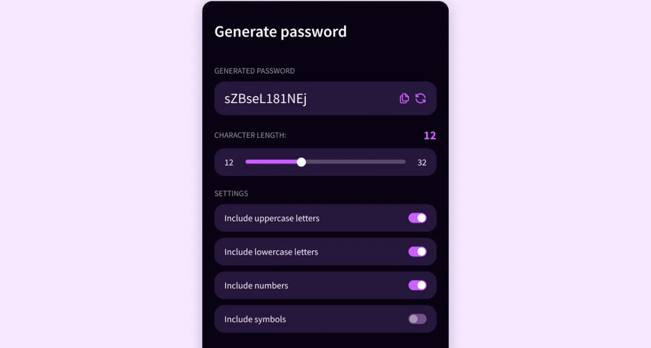 Генератор паролей